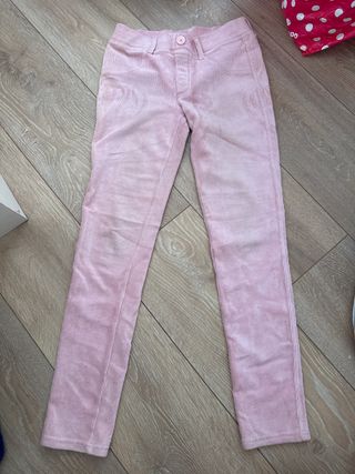 Mallas rosas de pana