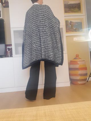 Poncho Purificación García Talla Única