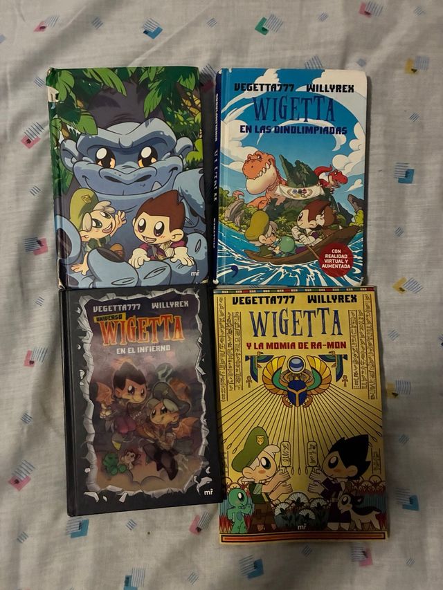 lote de libros wigetta