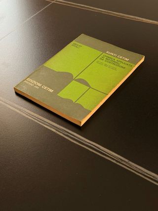 Sunti Cetim chimica applicata–G.Vitali 1978