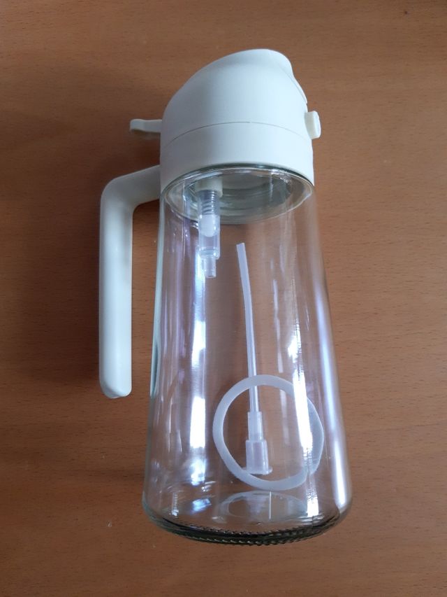 Aceitera de Vidrio con Dispensador