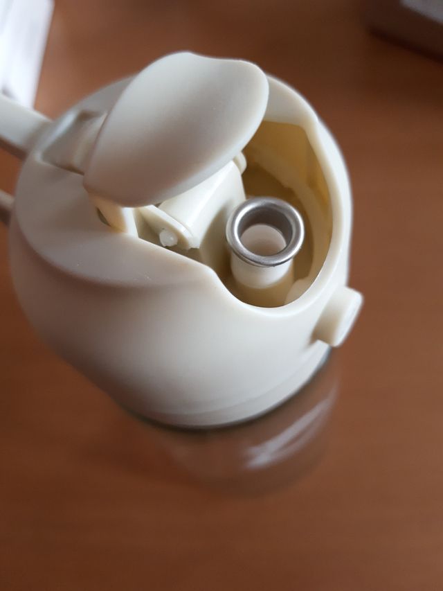 Aceitera de Vidrio con Dispensador