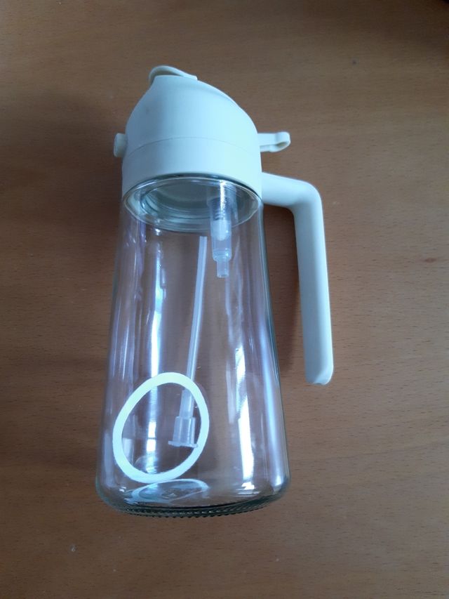 Aceitera de Vidrio con Dispensador