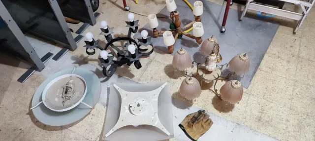 Lámparas y plafones varios