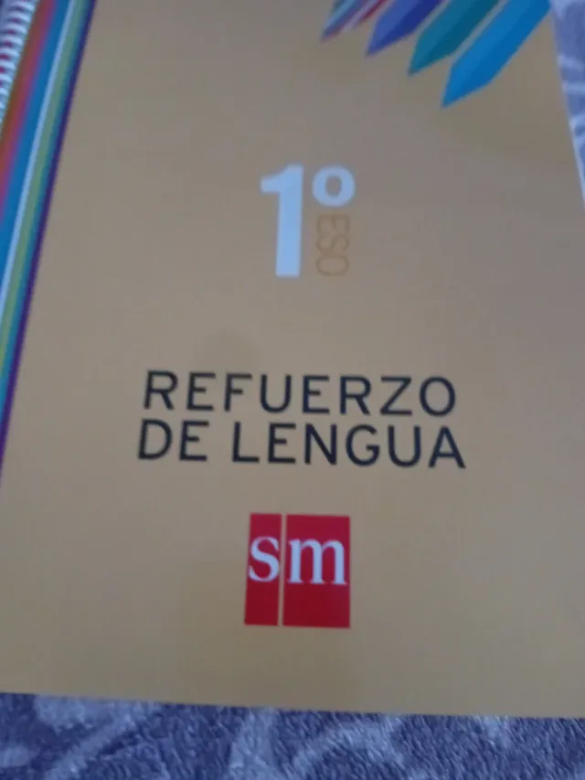 Refuerzo de lengua. 1 ESO