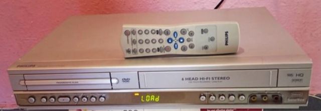 Reproductor DVD y VHS Philips