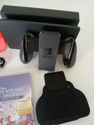 Nintendo Switch + 3 Juegos + Accesorios