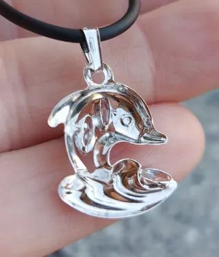 Ciondolo Oro Bianco 750