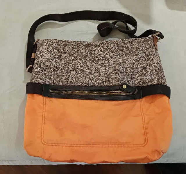 Borsa Borbonese Beige e Arancione