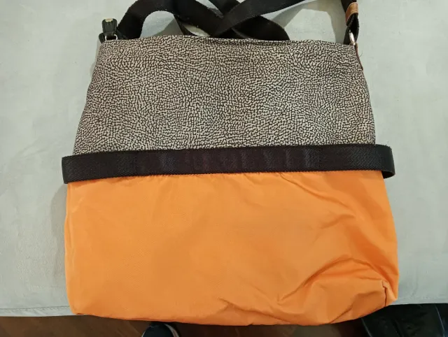 Borsa Borbonese Beige e Arancione