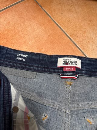 Jeans Tommy Hilfiger Uomo Blu