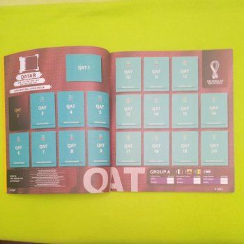 Álbum Panini Mundial Qatar 2022 Vacío