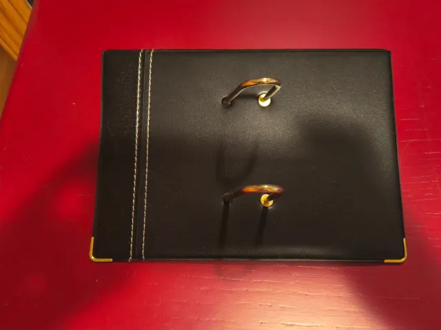 Juego de escritorio negro sin usar