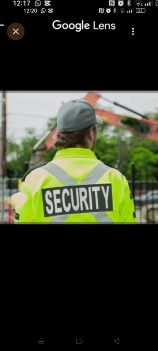 Servicio de vigilancia para fincas, obras y casas