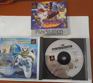 Spyro 3 El Año del Dragón PS1 Platinum