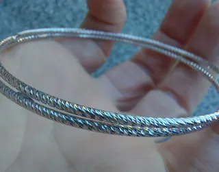 Bracciale Bangle Argento 925