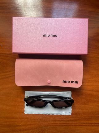 Gafas Miu Miu Vintage Negras