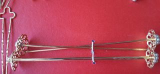 Aderezo Fallera Pequeño Dorado