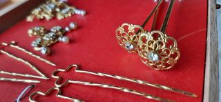 Aderezo Fallera Pequeño Dorado