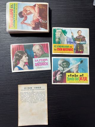 Cromos Cine 1962 Tarzán, Viaje al fondo del mar