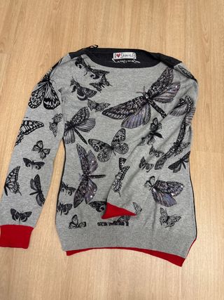 Jersey Desigual Mariposas y Libélulas Talla M