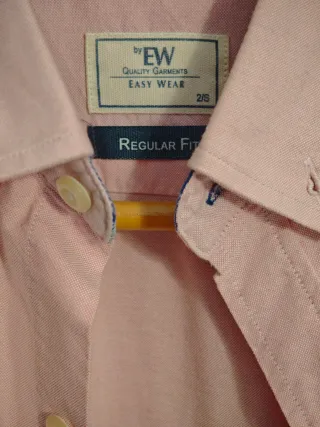 Camisa Oxford EW Rosa Talla M