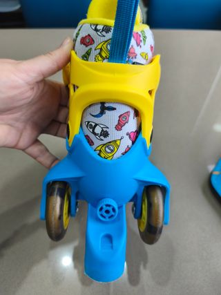 Patines ajustables T31-34 + Casco