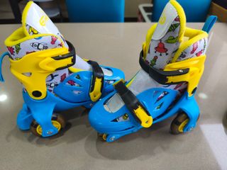 Patines ajustables T31-34 + Casco