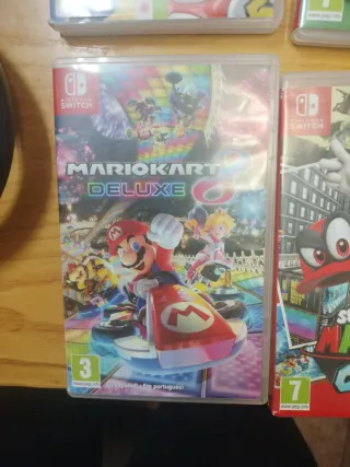 Juegos Mario Switch + Volantes