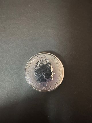 Moneda 2 oz Yale of Beaufort Coloreada
