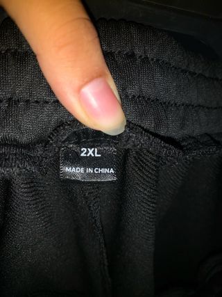 Pantalones anchos negros