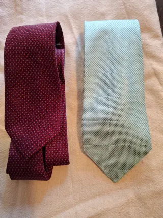 Lote 5 Corbatas de Seda 