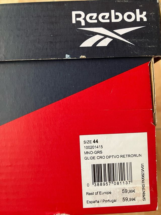 Zapatillas Deportivas Reebok Classic 44
NUEVAS