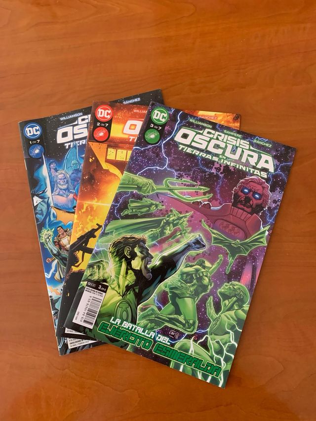 Crisis Oscura #1 ,2 y 3
