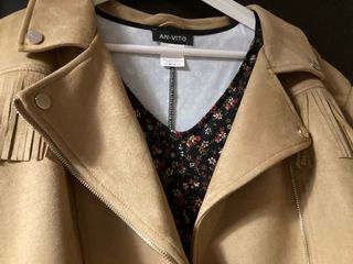 Cazadora de mujer en Antelina boho chic Talla 48