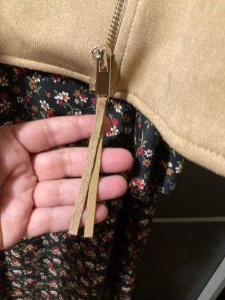 Cazadora de mujer en Antelina boho chic Talla 48