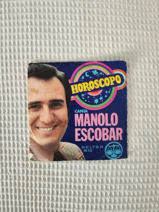 Disco Vinilo Manolo Escobar Horóscopo. Retro.