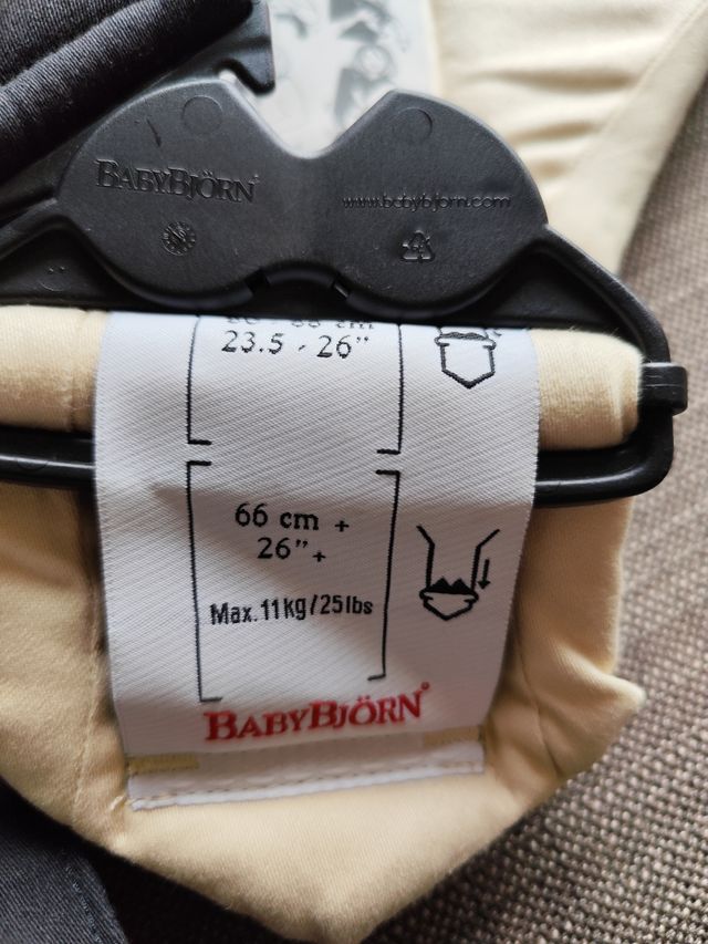 Portabebés BabyBjorn Beige