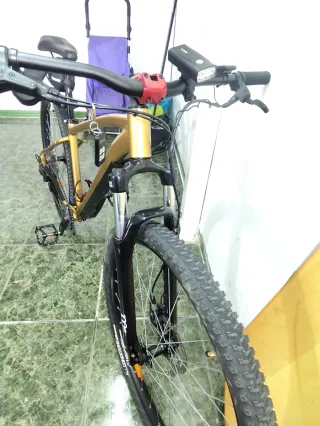 Bicicleta de Montaña Dorada