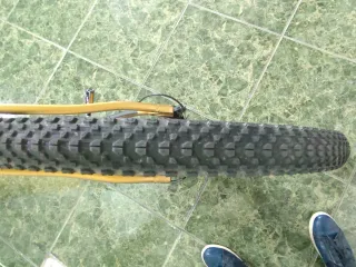 Bicicleta de Montaña Dorada