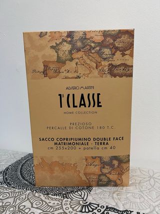 Sacco copripiumino Prima Classe color terra