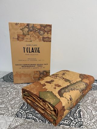 Sacco copripiumino Prima Classe color terra