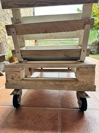 Tumbona de jardín de madera