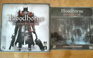 Bloodborne y Chalice Dungeon (Juego de Mesa)