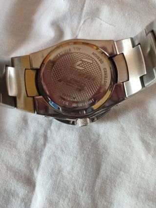 Orologio Chronotech Uomo Nero/Argento