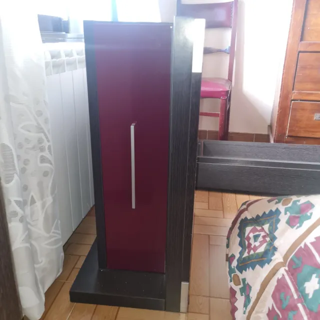 Cama 1.50 Tatami Wengue con Mesillas y Cabecero