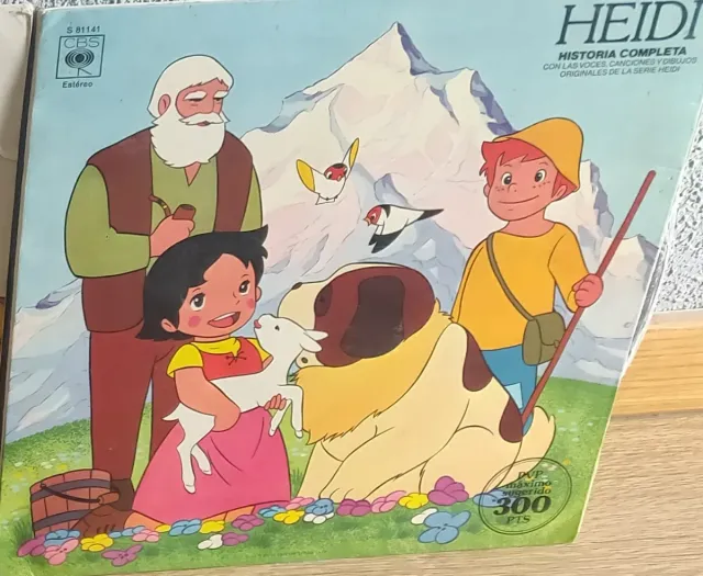 Vinilo Heidi: Canciones y Cuento Completo