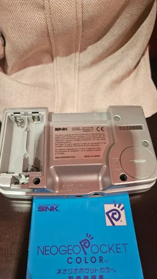 SNK Neo Geo Pocket Color Plata
