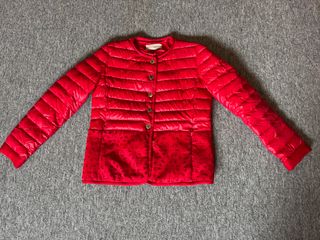 Plumífero ligero Purificación García rojo