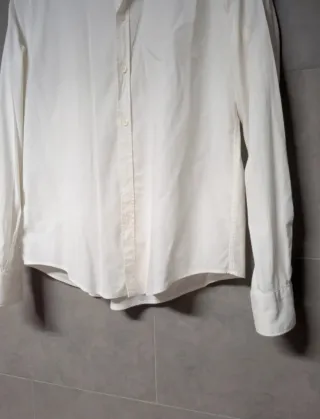 Camisa Zara Blanca Talla M